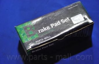 Комплект тормозных колодок, дисковый тормоз PARTS-MALL PKA-049