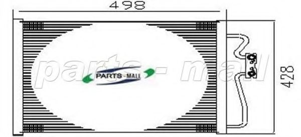 Конденсатор, кондиционер PARTS-MALL PXNCV-010