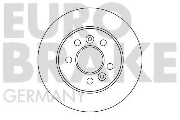 Тормозной диск EUROBRAKE 5815203929