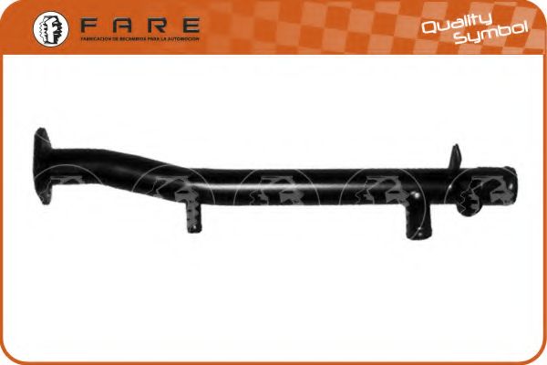 Трубка охлаждающей жидкости Metalcaucho 03075