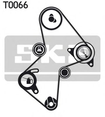 Комплект ремня ГРМ SKF VKMA 06111