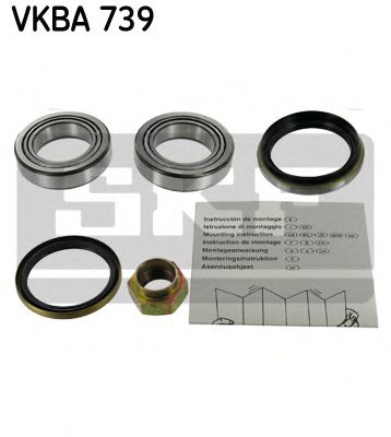 Комплект подшипника ступицы колеса SKF VKBA 739