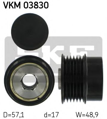 Механизм свободного хода генератора SKF VKM 03830