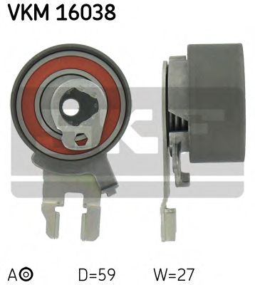 Натяжной ролик, ремень ГРМ SKF VKM 16038