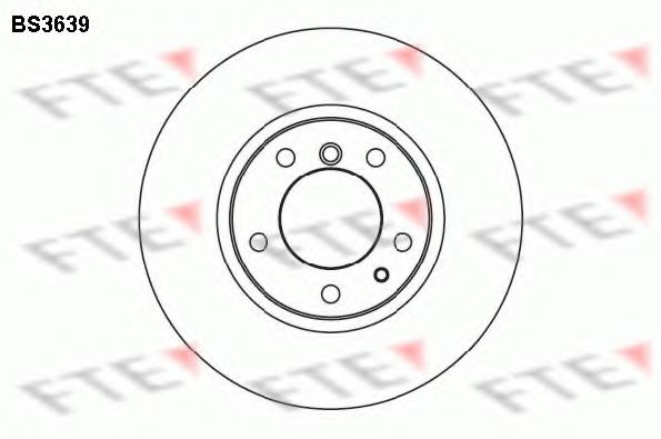 Тормозной диск FTE BS3639