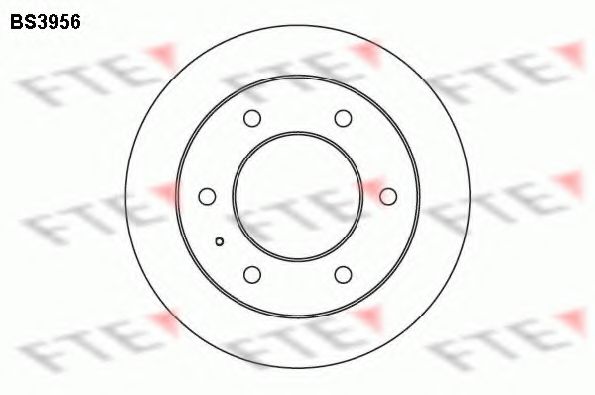 Тормозной диск FTE BS3956