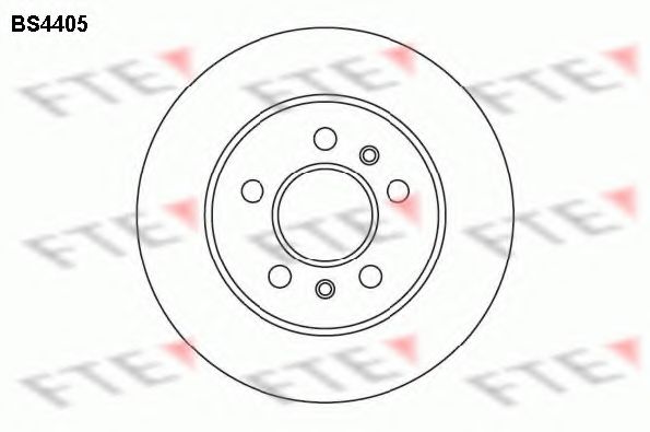 Тормозной диск FTE BS4405