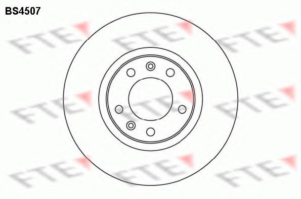 Тормозной диск FTE BS4507