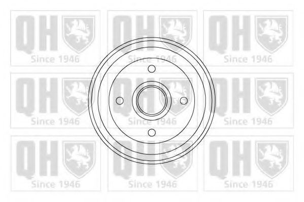Тормозной барабан QUINTON HAZELL BDR227