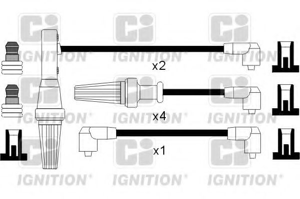 Комплект проводов зажигания QUINTON HAZELL XC329