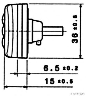 Задние фонари; Габаритный фонарь VIGNAL SYSTEMS 104170
