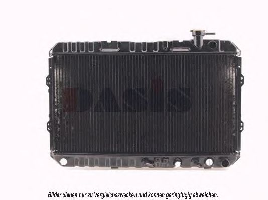 Радиатор, охлаждение двигателя AKS DASIS HD2033