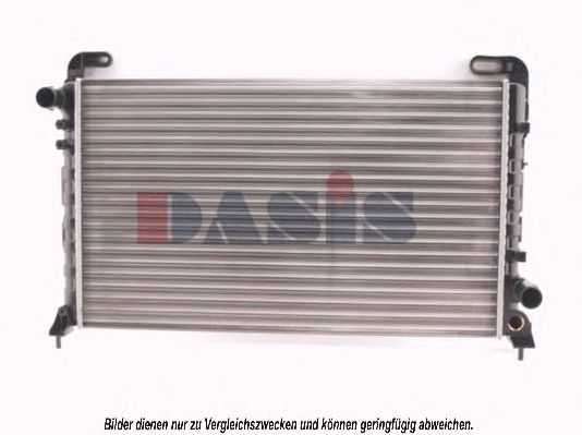 Радиатор, охлаждение двигателя AKS DASIS 0911101