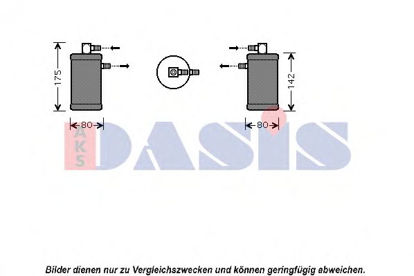 Осушитель, кондиционер AKS DASIS 800200N