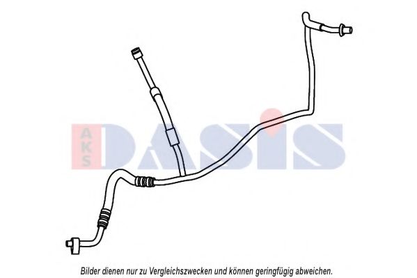 Трубопровод высокого давления, кондиционер AKS DASIS 885888N