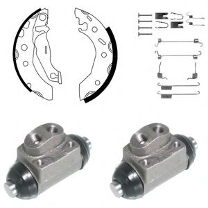 Комплект тормозных колодок DELPHI KP948