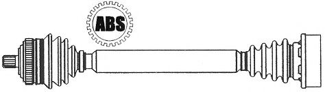 Приводной вал EKG 1327