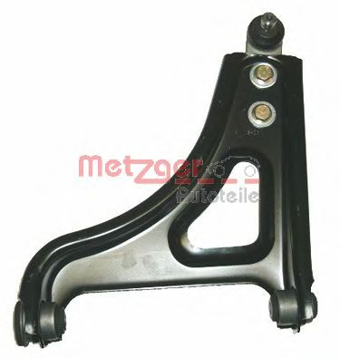 Рычаг независимой подвески колеса, подвеска колеса METZGER 58062701