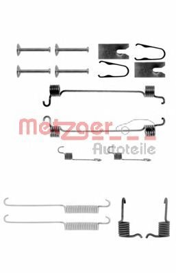 Комплектующие, тормозная колодка METZGER 105-0749