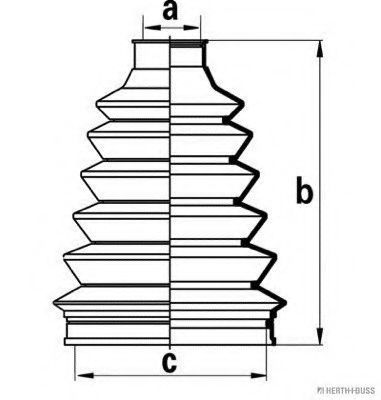 Комплект пылника, приводной вал MAGNETI MARELLI 600000063870
