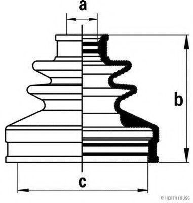 Комплект пылника, приводной вал MAGNETI MARELLI 600000064200