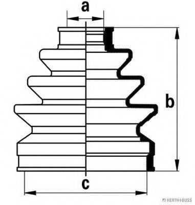 Комплект пылника, приводной вал MAGNETI MARELLI 600000064670