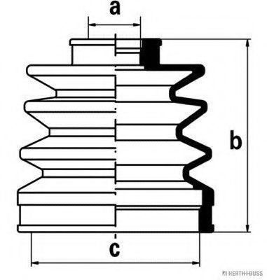 Комплект пылника, приводной вал MAGNETI MARELLI 600000064800