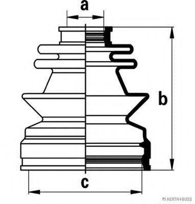 Комплект пылника, приводной вал MAGNETI MARELLI 600000065430