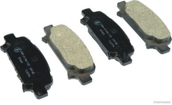 Комплект тормозных колодок, дисковый тормоз MAGNETI MARELLI 600000100880