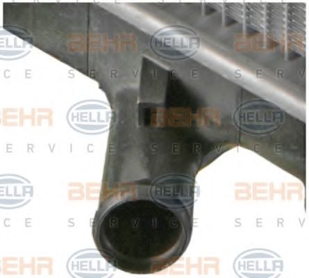 Радиатор, охлаждение двигателя NRF 27731