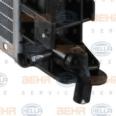 Радиатор, охлаждение двигателя BEHR HELLA SERVICE 8MK376726771