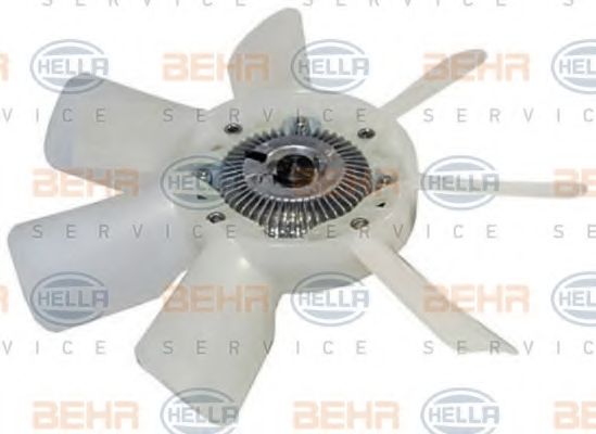 Сцепление, вентилятор радиатора BEHR HELLA SERVICE 8MV 376 791-381