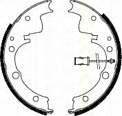 Комплект тормозных колодок TRISCAN 8100 15558