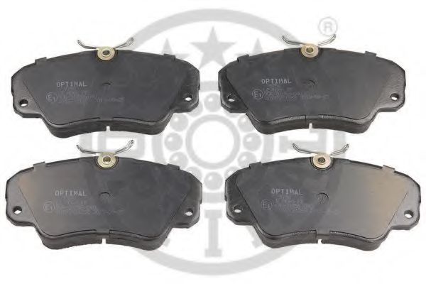 Комплект тормозных колодок, дисковый тормоз OPTIMAL 9756