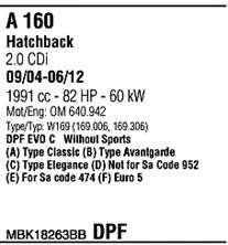 Система выпуска ОГ FONOS MBK18263BB
