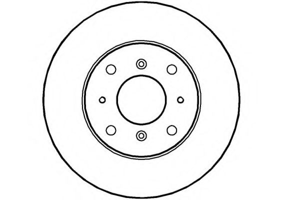 Тормозной диск NATIONAL NBD061