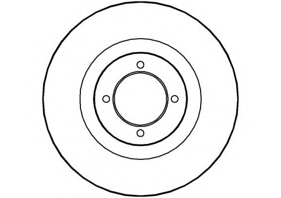Тормозной диск NATIONAL NBD062