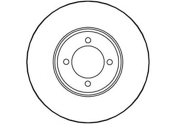 Тормозной диск NATIONAL NBD098