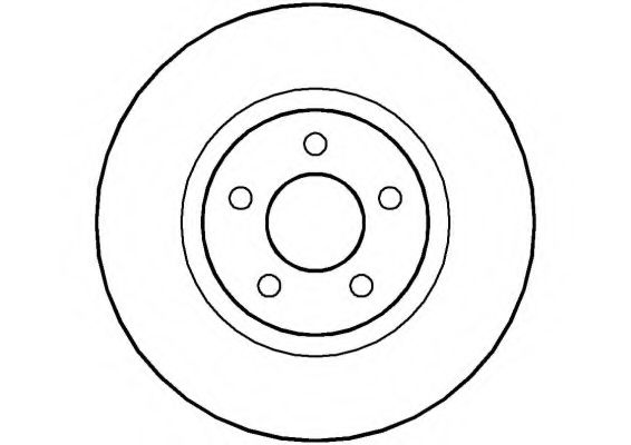 Тормозной диск NATIONAL NBD1101