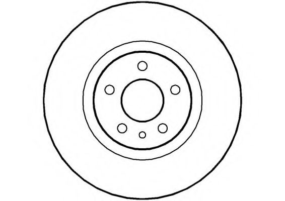 Тормозной диск NATIONAL NBD659
