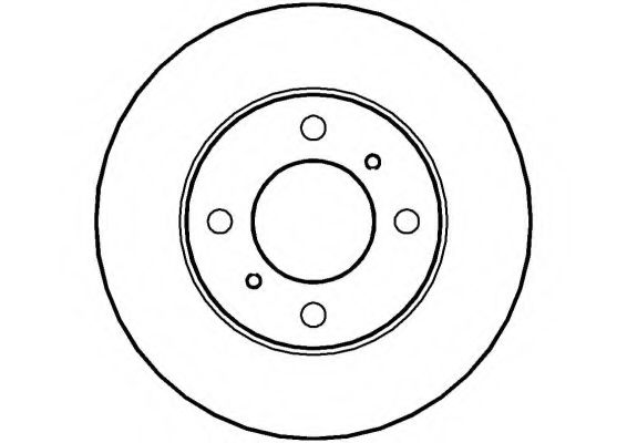 Тормозной диск NATIONAL NBD837
