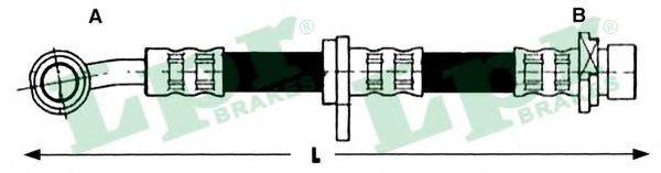 Тормозной шланг LPR 6T47319