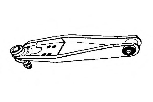 Рычаг независимой подвески колеса, подвеска колеса OCAP 0783336