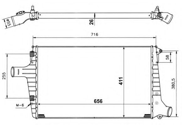 Интеркулер NRF 30118A