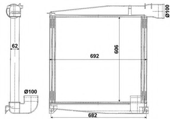 Интеркулер NRF 309373