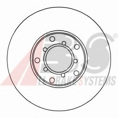 Тормозной диск A.B.S. 15737