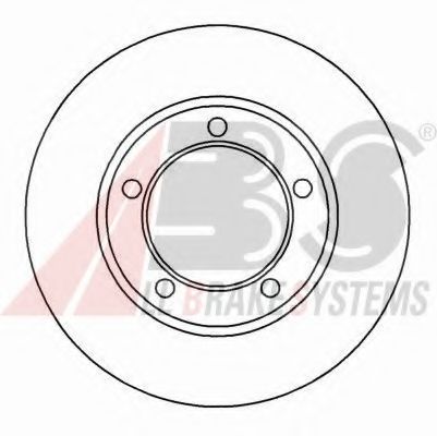 Тормозной диск A.B.S. 16135