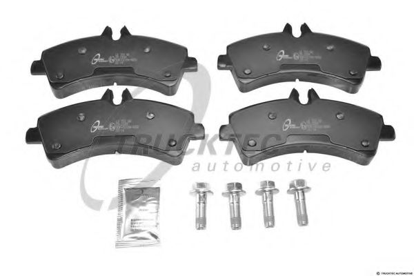 Комплект тормозных колодок, дисковый тормоз TRUCKTEC AUTOMOTIVE 02.35.200