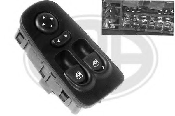 Выключатель, стеклолодъемник ERA 662323