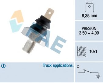 Датчик давления масла FAE 16030